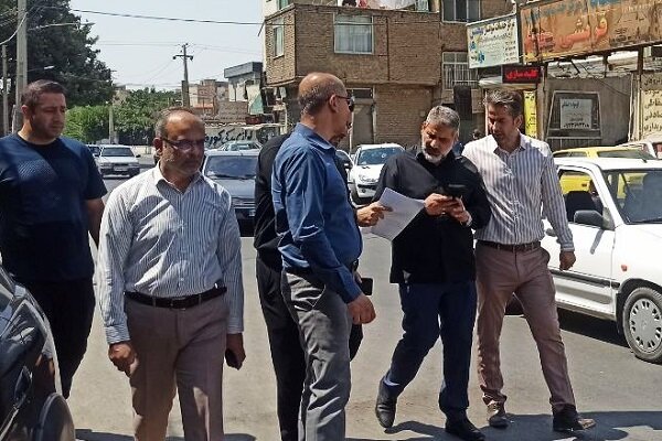 بازدید رئیس شورای اسلامی شهر کرج از منطقه ۴ کرج