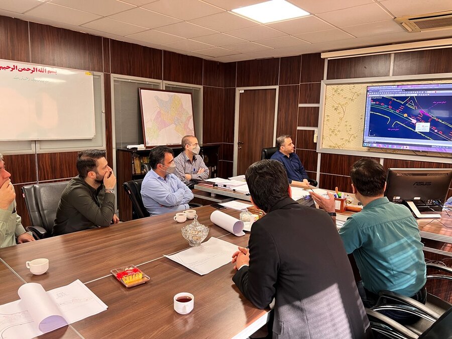 طرحهای انحراف ترافیک پروژه فلکه اول رجایی شهر بررسی شد