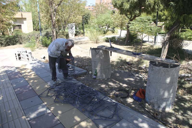 شتابدهی فرایند و اجرای ۱۷ پروژه عمرانی توسعه فضای سبز به صورت همزمان