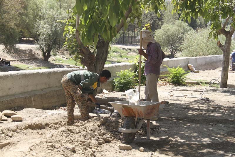 شتابدهی فرایند و اجرای ۱۷ پروژه عمرانی توسعه فضای سبز به صورت همزمان