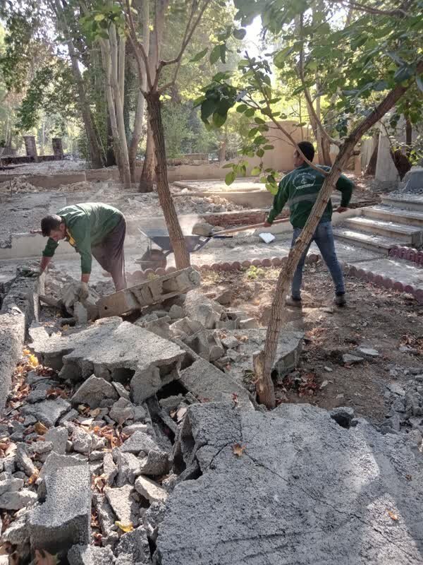 شتابدهی فرایند و اجرای ۱۷ پروژه عمرانی توسعه فضای سبز به صورت همزمان