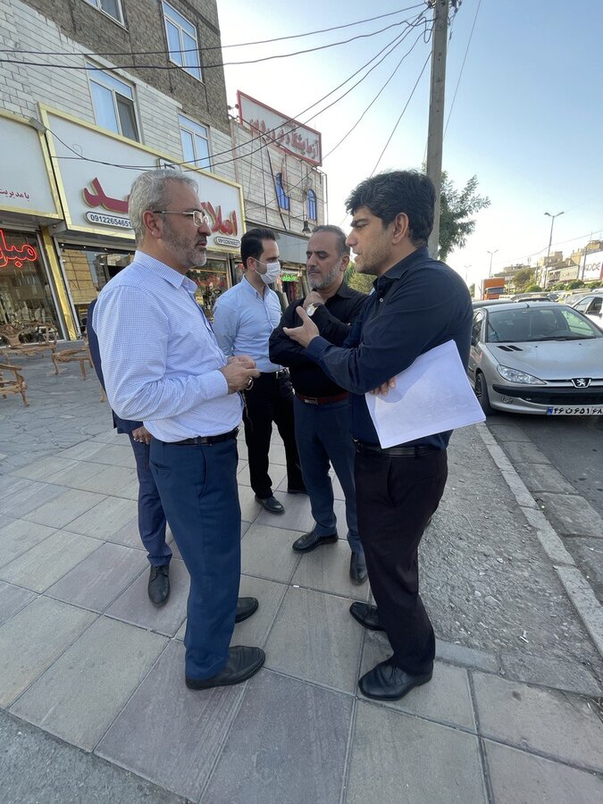 شهردار کرج از سه راه پست خانه‌ی حصارک بازدید کرد