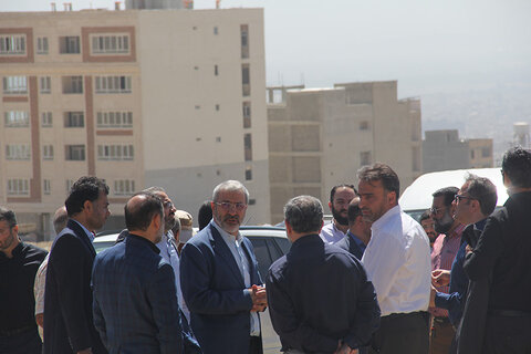 رصد عملیاتی اجرایی پروژه بلوار انقلاب اسلامی شمالی و سرای محله آق تپه بازدید شهردار سازمان عمران