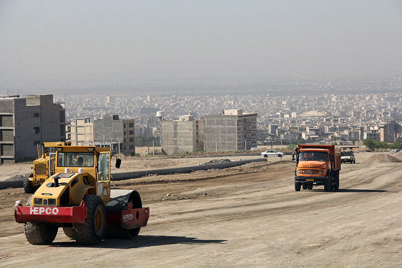 رصد عملیاتی اجرایی پروژه بلوار انقلاب اسلامی شمالی و سرای محله آق تپه