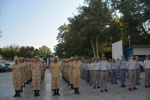 تقدیر از سرباز آتش نشان