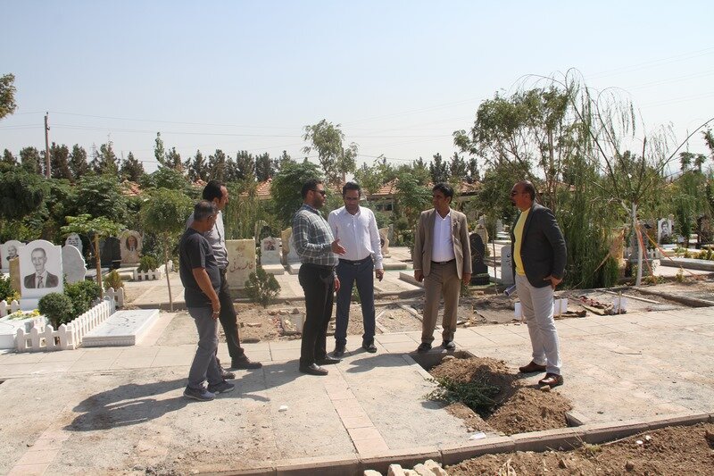 الگوبرداری سازمان مدیریت آرامستانهای بندر عباس از کرج