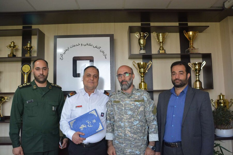 تقدیر فرمانده سپاه مهرشهر از آتشنشانی کرج