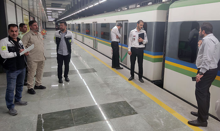 ارتقای آمادگی در شرایط اضطراری حوادث مترو