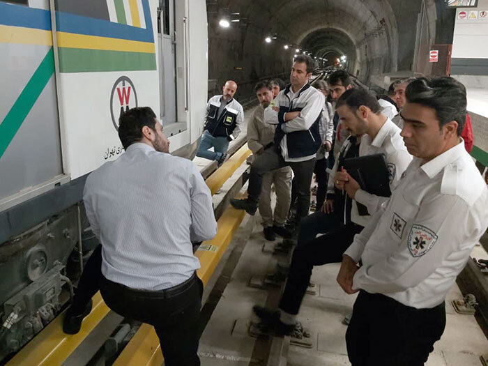 ارتقای آمادگی در شرایط اضطراری حوادث مترو