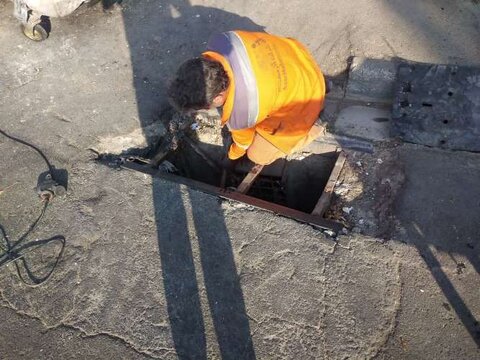 آغاز عملیات لایروبی منهولها، انهار و مسیلها لایروبی سطح منطقه 9