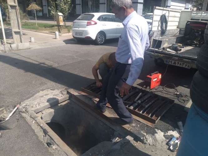 آغاز عملیات لایروبی منهولها، انهار و مسیلها