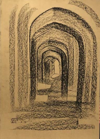 مسابقه بزرگ نقاشی عشایر و روستا در بوستان ایران کوچک برگزار شد