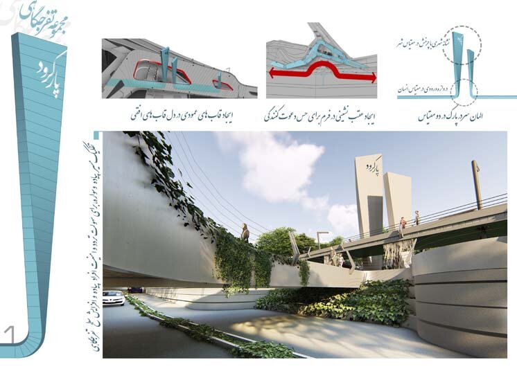 برگزیدگان مسابقه “طراحی المان و فضای ورودی تفرجگاه پارکرود کرج” اعلام شد