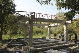 عملیات فنی و اجرایی احداث پارک سالمندان در باغ شماره ۶ جهانشهر