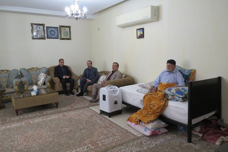 دیدار اعضای شورای شهر با خانواده شهیدان «چپردار»  