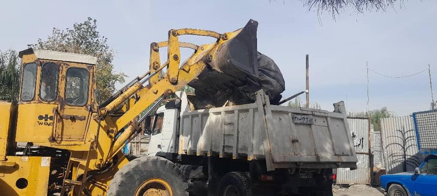 جمع آوری ضایعاتی ها و تخریب مراکز غیر مجاز