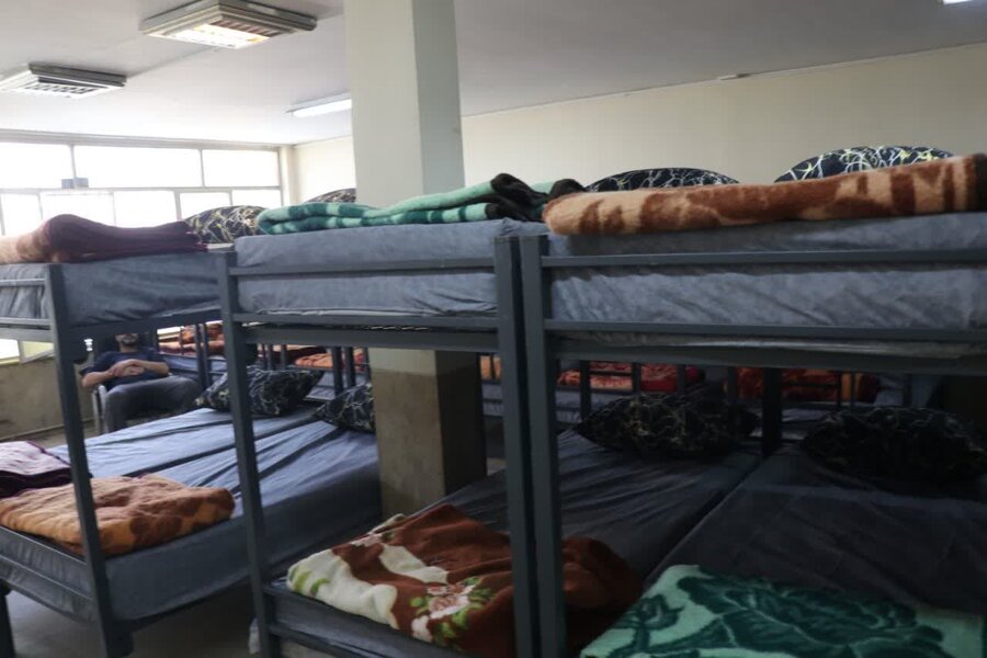 بهسازی و تجهیز گرمخانه شهرداری کرج