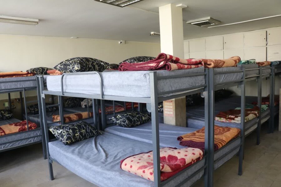 بهسازی و تجهیز گرمخانه شهرداری کرج