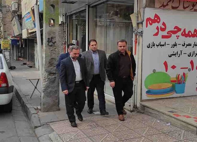 بازدید عضو شورای اسلامی شهرکرج از منطقه ۵ کرج