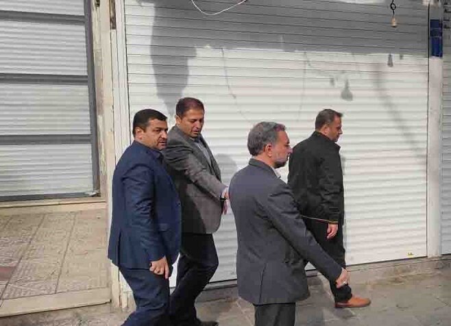 بازدید عضو شورای اسلامی شهرکرج از منطقه ۵ کرج