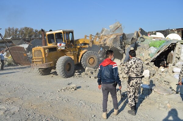 آزاد سازی ۲۰۵ هکتار از اراضی کشاورزی درمحدود منطقه ۴ کرج