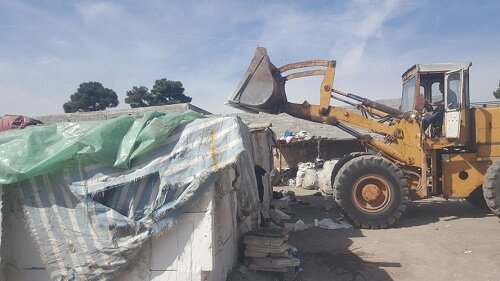 ۱۰ مرکز غیرمجاز جمعآوری ضایعات تخریب شد
