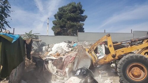 ۱۰ مرکز غیرمجاز جمعآوری ضایعات تخریب شد