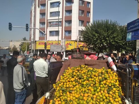اجرای طرح جمع آوری سد معبر در معابر منطقه ۱ کرج 2