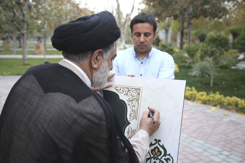 سردیس شهید مدافع امنیت «سید روح الله عجمیان» در کرج رونمایی شد