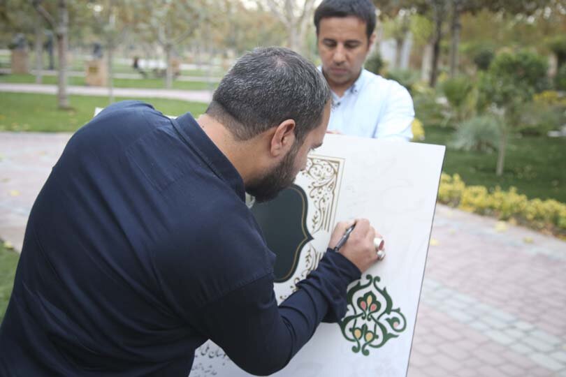 سردیس شهید مدافع امنیت «سید روح الله عجمیان» در کرج رونمایی شد