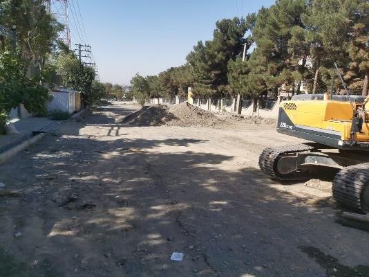 اجرای عملیات تعریض و بهسازی کنارگذر اتوبان تهران _کرج