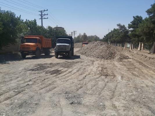 اجرای عملیات تعریض و بهسازی کنارگذر اتوبان تهران _کرج