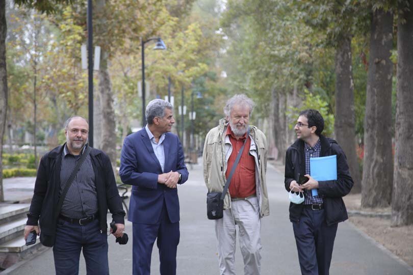 بازدید استاد دانشگاه نورتینگن آلمان از پارک ملی ایران کوچک