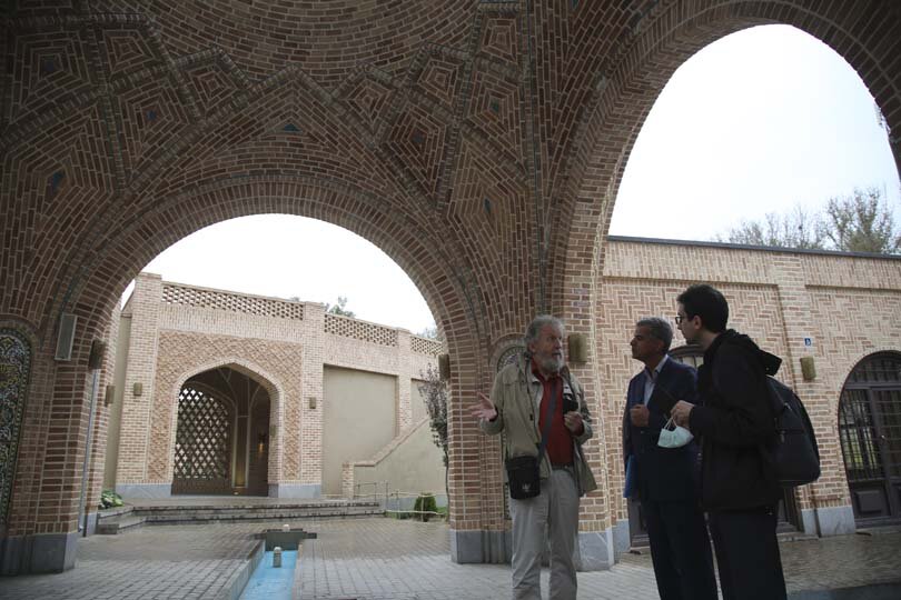 بازدید استاد دانشگاه نورتینگن آلمان از پارک ملی ایران کوچک