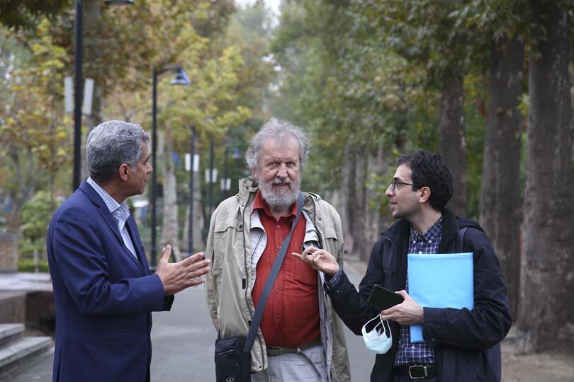 بازدید استاد دانشگاه نورتینگن آلمان از پارک ملی ایران کوچک