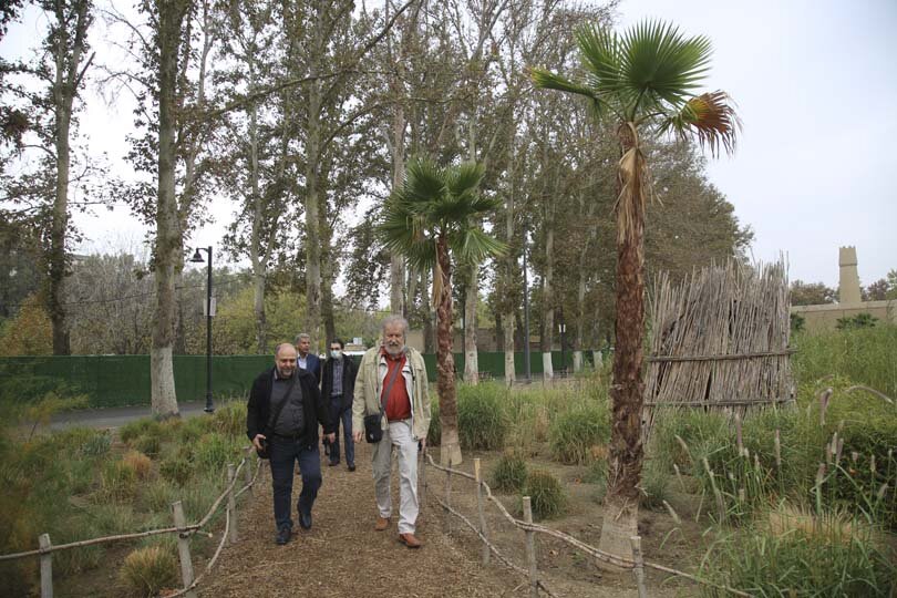 بازدید استاد دانشگاه نورتینگن آلمان از پارک ملی ایران کوچک