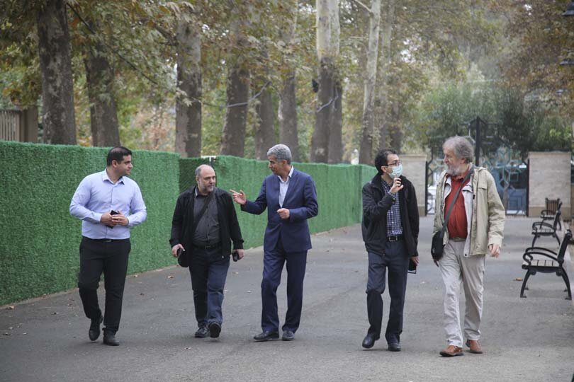 بازدید استاد دانشگاه نورتینگن آلمان از پارک ملی ایران کوچک