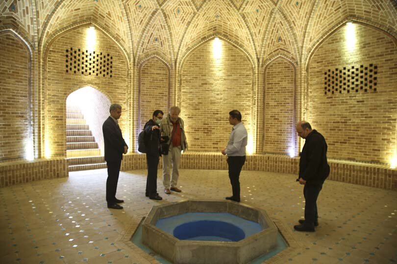 بازدید استاد دانشگاه نورتینگن آلمان از پارک ملی ایران کوچک