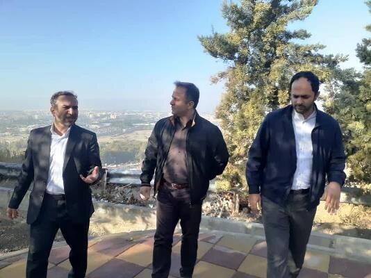 بازدید عضو شورای اسلامی شهر کرج از پروژههای عمرانی منطقه ۱۰ کرج