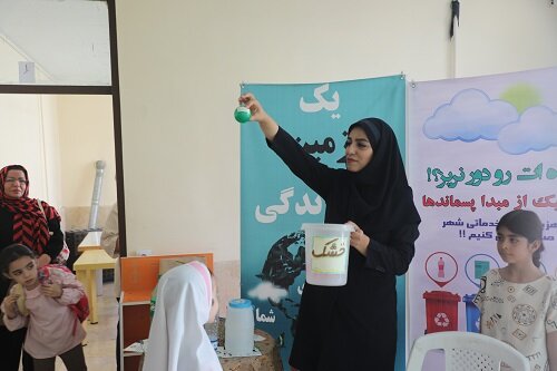 دهمین برنامه آموزشی طرح تفکیک زباله در مدارس کرج