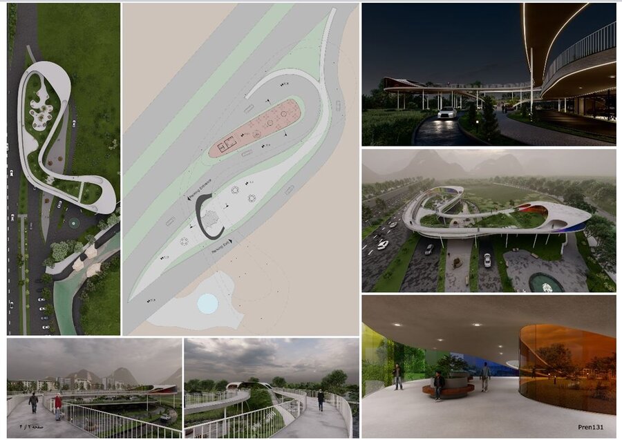 اعلام نتایج نهایی مسابقه طراحی اِلمان و فضای ورودی تفرجگاه پارکرود کرج