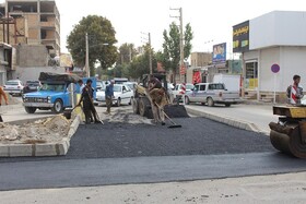 اجرای عملیات اصلاح هندسی تقاطع پنجم در شهرک ولیعصر(عج)