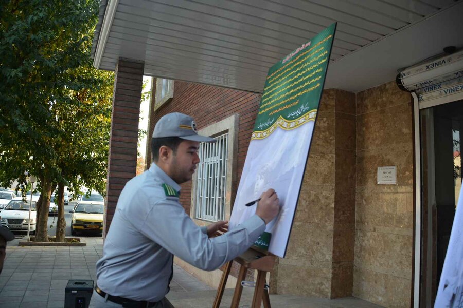 آتش نشانی کرج در حمایت از غزه یک صدا شد