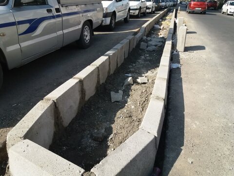 آغاز پروژه اصلاح هندسی تقاطع بلوار باغستان و بوستان نهم در منطقه ۶ کرج 6