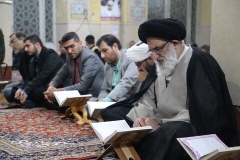 برگزاری چهارمین برنامه از طرح قرآنی وحی العظیم چهارمین برنامه محفل انس با قرآن