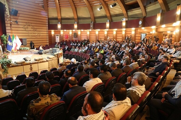 آیین گرامیداشت هفته بسیج برگزار شد