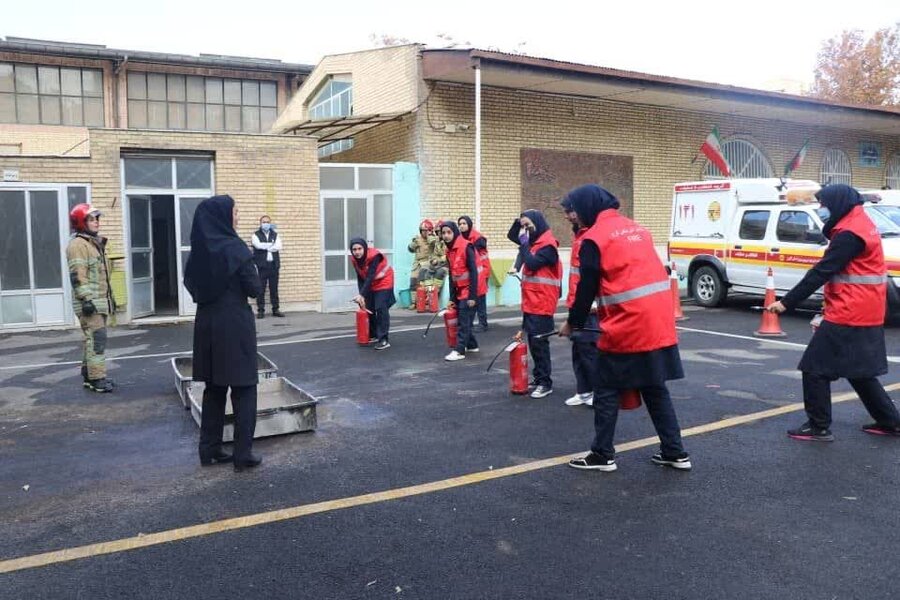 مانور سراسری زلزله و ایمنی