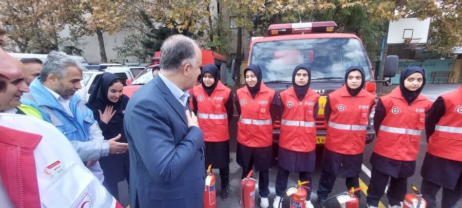 مانور سراسری زلزله و ایمنی