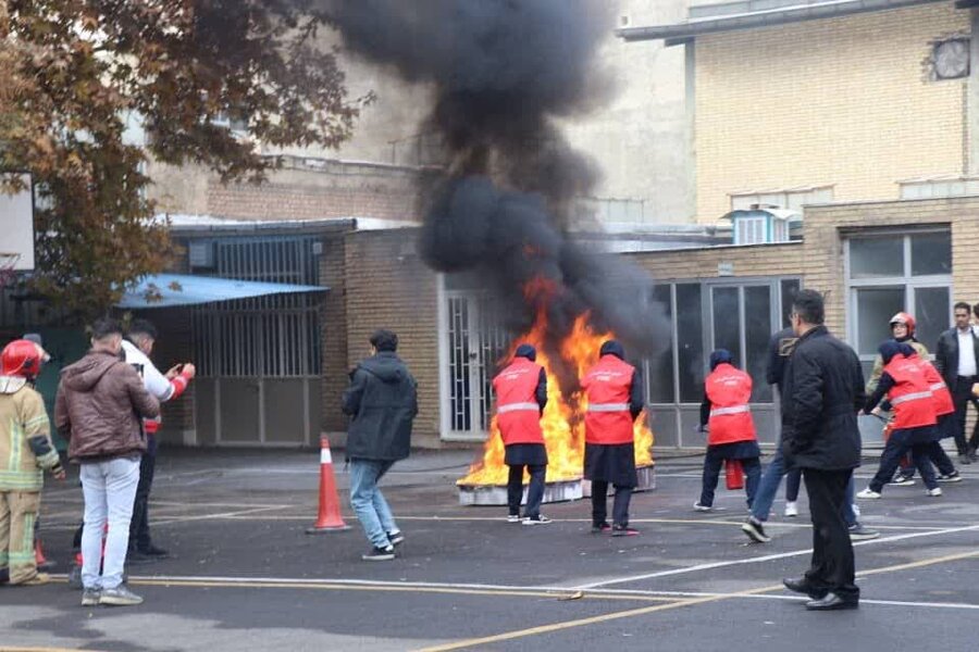 مانور سراسری زلزله و ایمنی