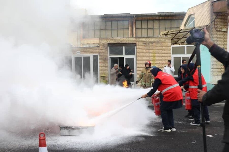 مانور سراسری زلزله و ایمنی